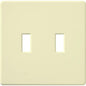 Lutron Fassada 2-Gang Wall Plate - Traditional Toggle Opening |FG-2