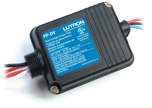 Lutron Dual Voltage Power Pack | 120-277V | 16A Switching | PP-DV