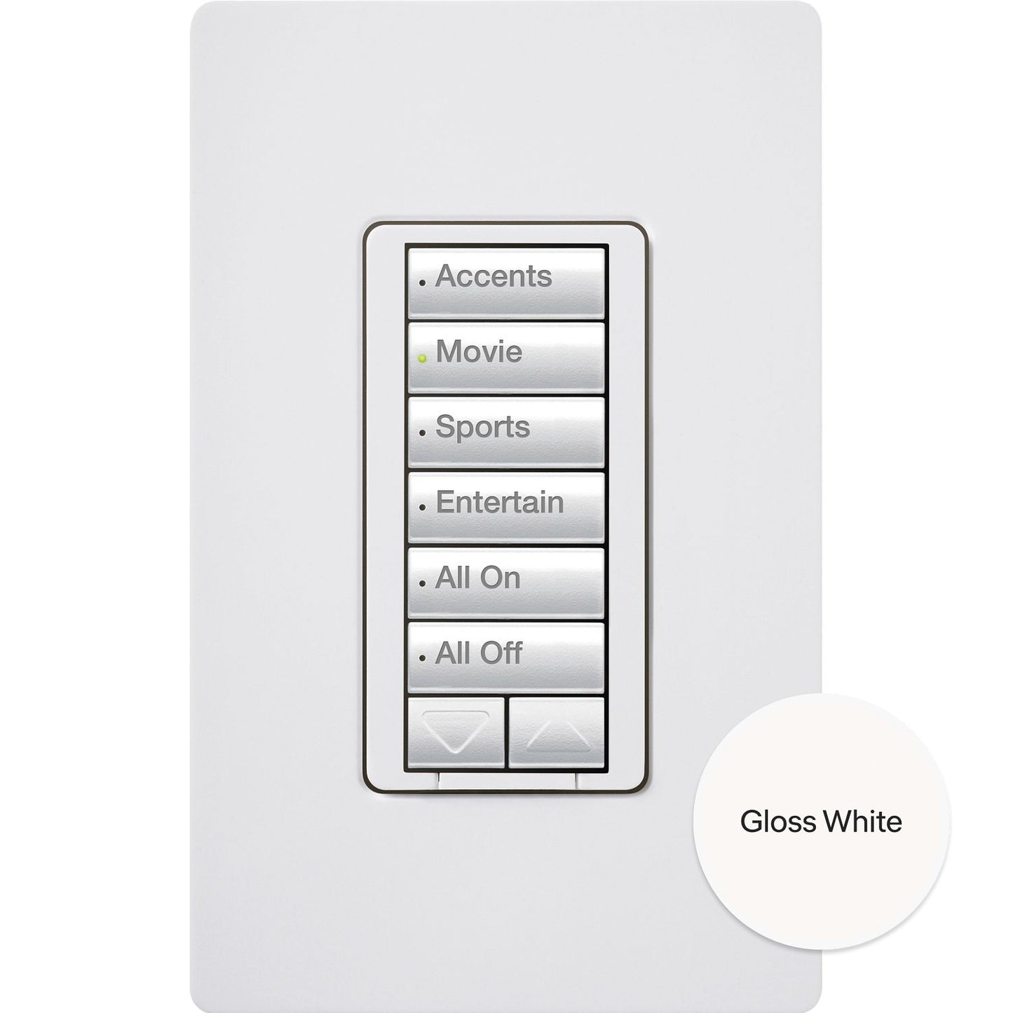 Lutron RadioRA 2 CL Hybrid Keypads | RRD-HN6BRL-XX