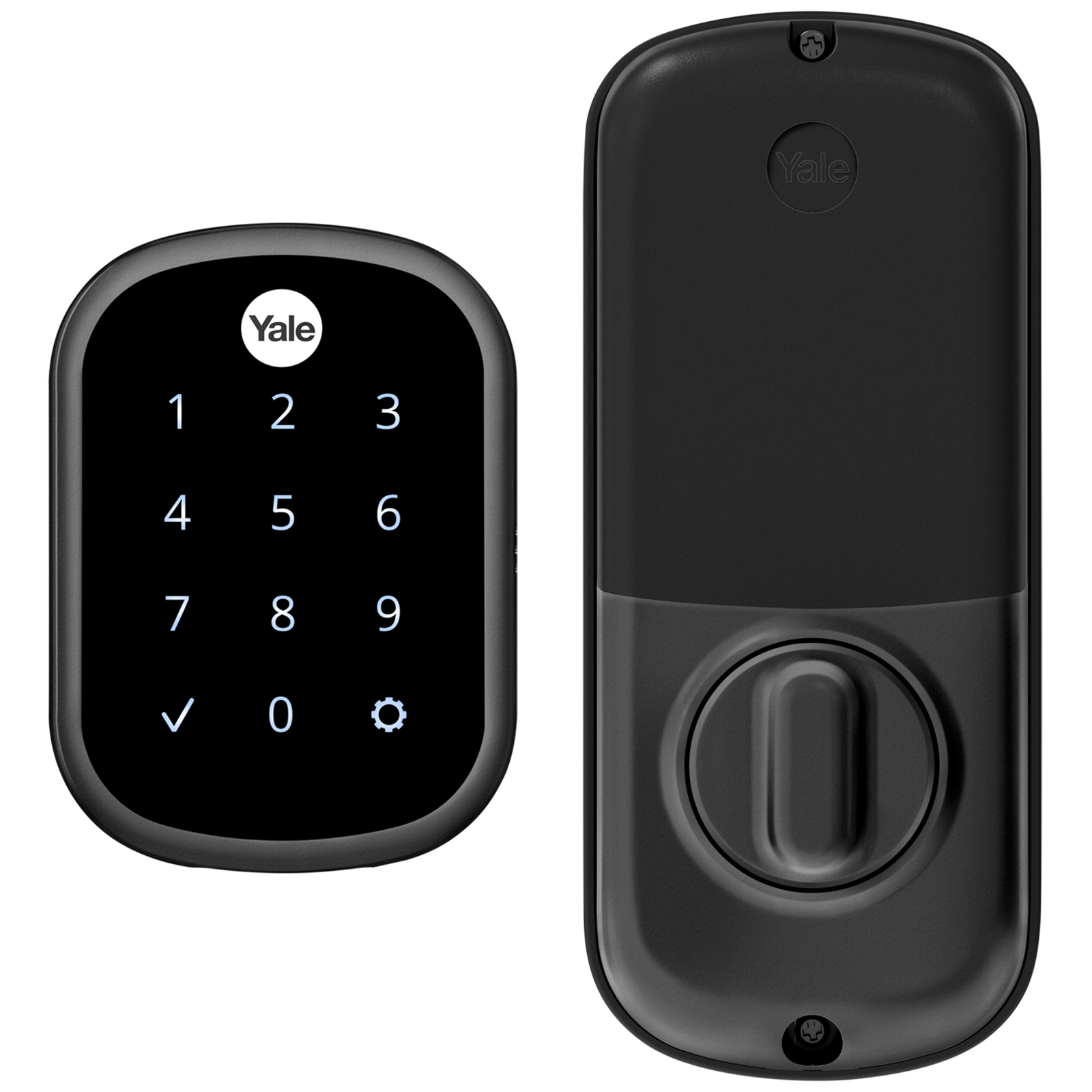 Marketing image of the Yale Real Living YRD156 Touchscreen Deadbolt – Z-Wave Plus | YRD156-ZW2