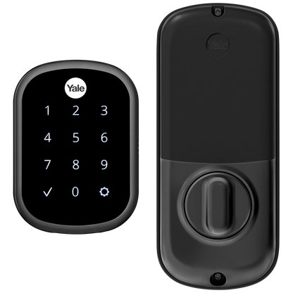 Marketing image of the Yale Real Living YRD156 Touchscreen Deadbolt – Z-Wave Plus | YRD156-ZW2