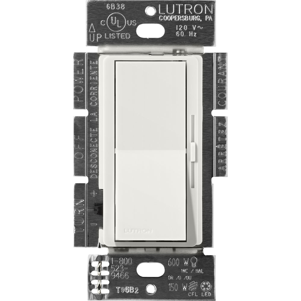 Lutron Diva ELV Dimmer Switch - 300W Electronic Low Voltage (Single) | DVSCELV-300P