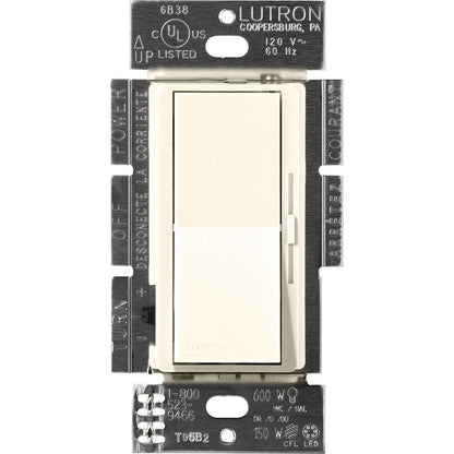 Lutron Diva 3-Wire Fluorescent Dimmer - for Dimming Ballasts | DVSCF-103P
