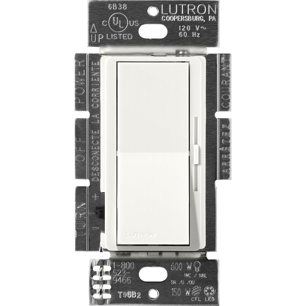 Lutron Diva 3-Wire Fluorescent Dimmer - for Dimming Ballasts | DVSCF-103P