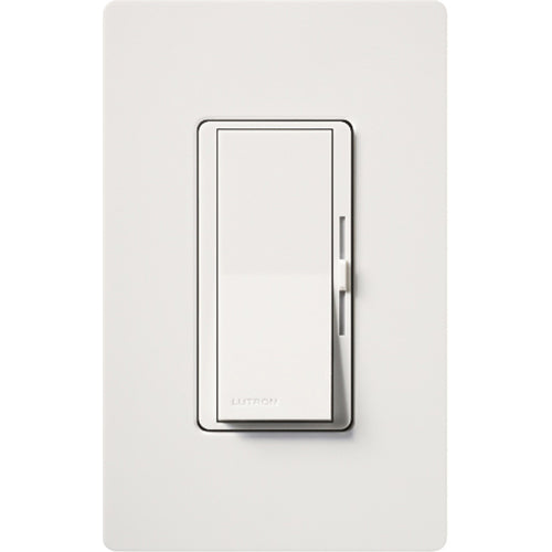 Product Display Visual of the SKU: DVWFSQ-FH-WH-CSA for Marketing of theLutron Diva 3-Speed Fan Control with Wall Plate, 1.5A, Single-Pole/3-Way | DVWFSQ-FH-XX-CSA