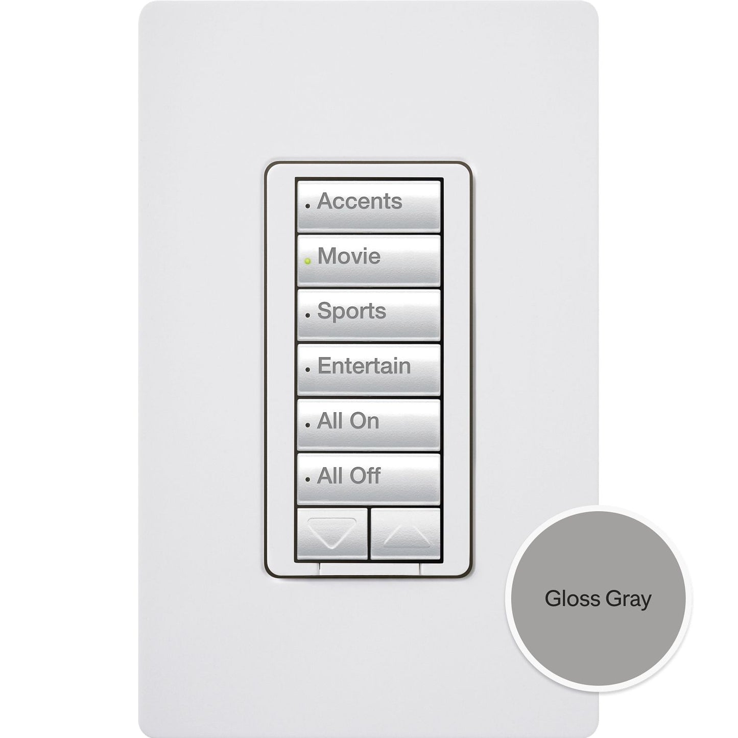 Lutron RadioRA 2 CL Hybrid Keypads | RRD-HN6BRL-XX