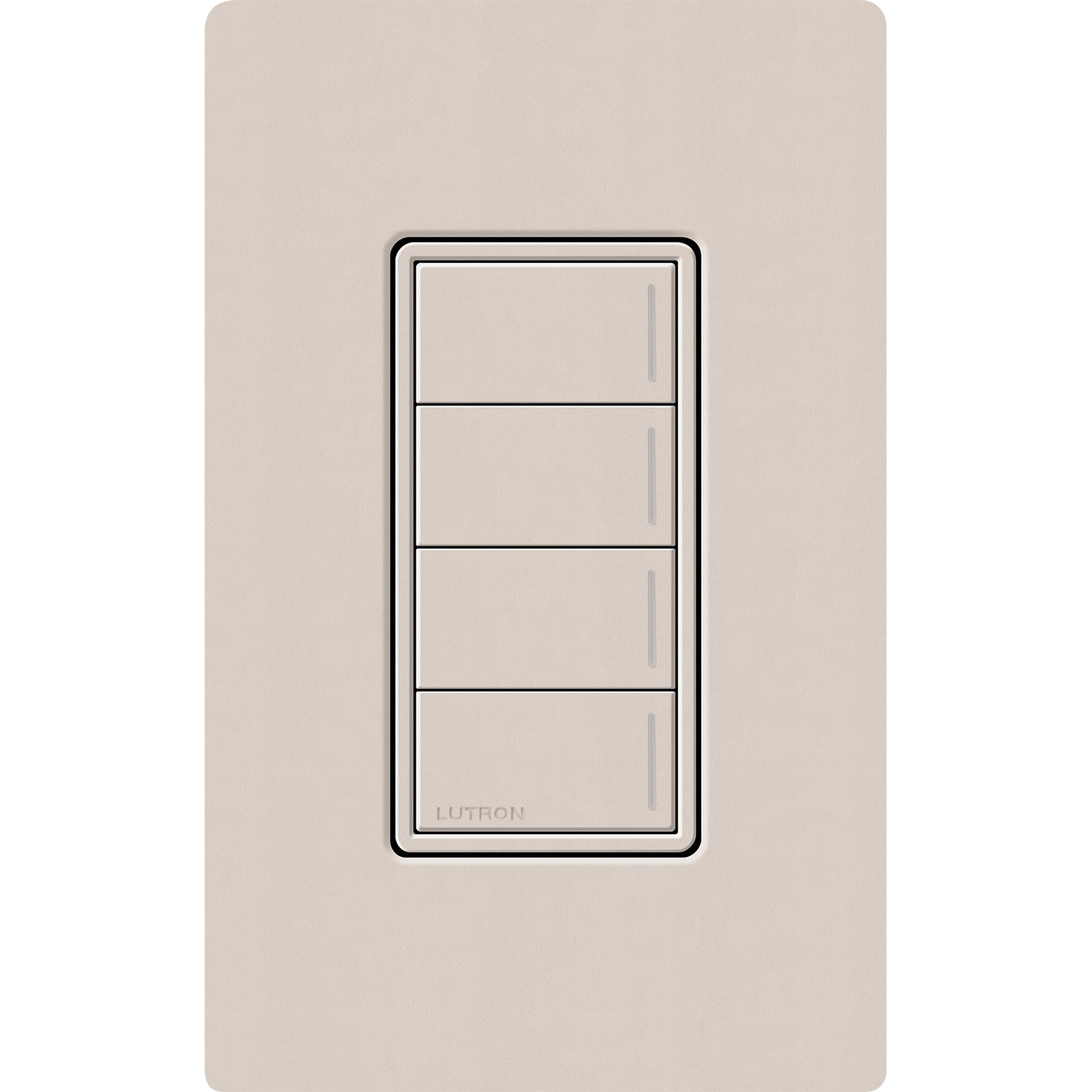 Lutron RadioRA3 4-Button Sunnata Keypad | RRST-W4B-XX