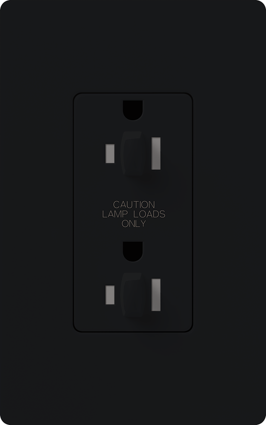 Lutron Dual Dimming Tamper-Resistant Receptacles - 15A 120/125V | CAR-15-DDTR-XX