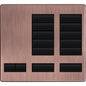 Replacement Faceplate for Lutron HomeWorks Tabletop 10 Button Keypad | LFK-T10RL