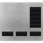 Lutron Replacement Faceplate for HomeWorks 5-Button Tabletop Keypad | LFK-T5RL