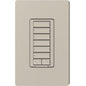 Lutron RadioRA 2 Wall-mount Designer Keypads (6 Button with Raise/Lower) | RRD-W6BRL-XX