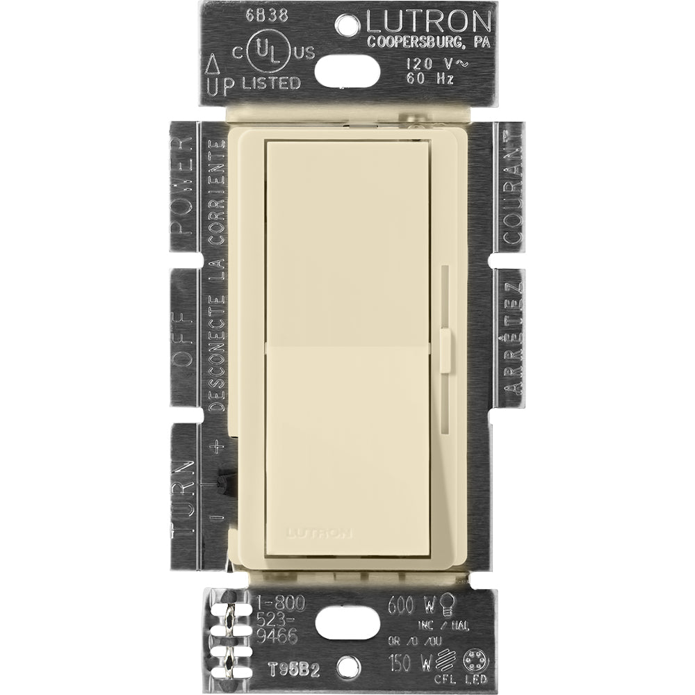 Lutron Diva MLV Dimmer Switch - 600VA Magnetic Low Voltage (Single) | DVSCLV-600P