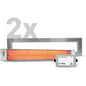 Eurofase Dual EF60 Recessed Smart Heating Bundle with Type-X Enclosures — Stainless Steel | BUNDLE4