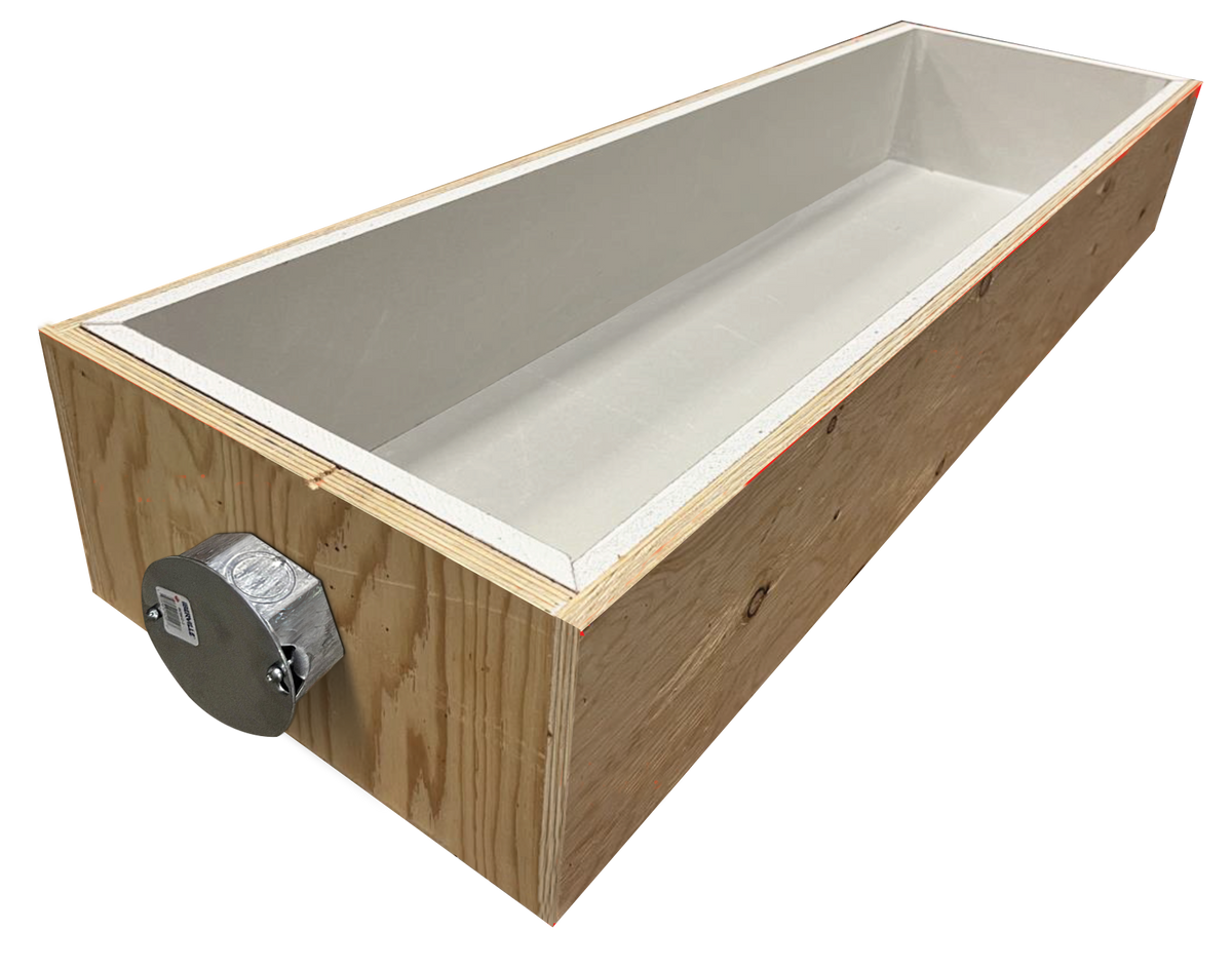 Eurofase 39-inch recessed Type-X enclosure component EF39FRBC