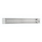 Eurofase EF60 61-inch quartz infrared patio heater — white-finish standard-grille manufacturer front view