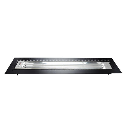 Eurofase EF61 61-inch-class recessed mounting frame, example black finish