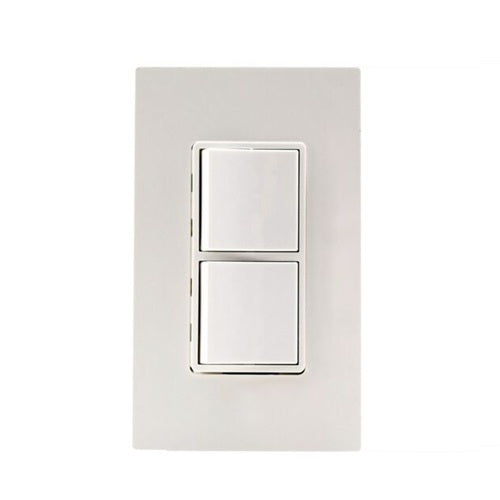 Eurofase single duplex manual heater control, white variant example