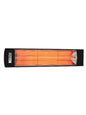 Eurofase EF15120B 1500W 120V infrared patio heater — Black finish