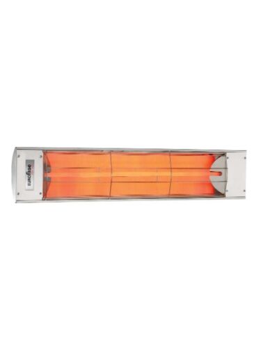 Eurofase EF15120S 1500W 120V infrared patio heater — Stainless Steel finish