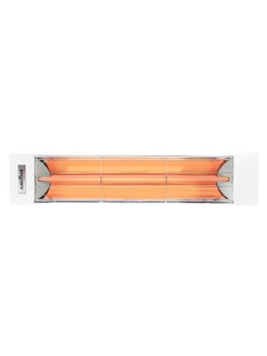 Eurofase EF15120W 1500W 120V infrared patio heater — White finish