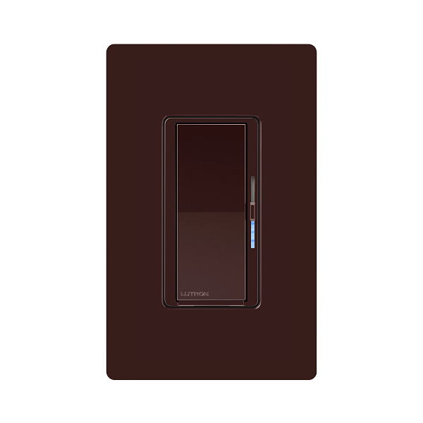 Lutron Diva LED+ Pro Max dimmer | DV-PRO-BR | Brown