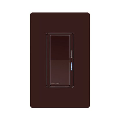 Lutron Diva LED+ Pro Max dimmer | DV-PRO-BR | Brown