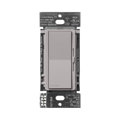Lutron Diva LED+ Pro Max dimmer | DV-PRO-GR | Gray | product / detail image