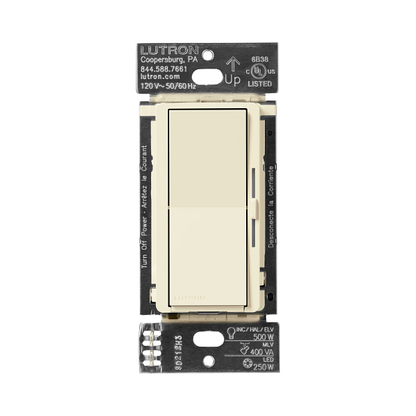 Lutron Diva LED+ Pro Max dimmer | DV-PRO-AL | Almond | product / detail image