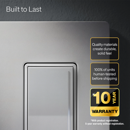 Lutron Sunnata LED+ Pro Max touch dimmer | ST-PRO-NR-WH-C | White | product / detail image