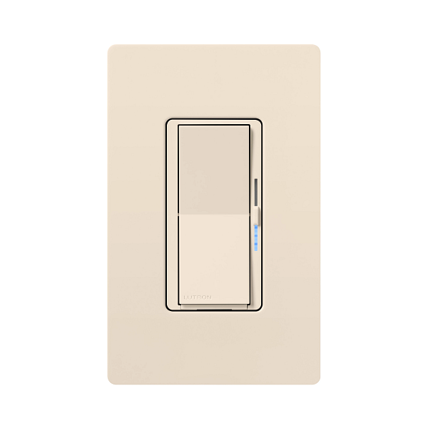 Lutron Diva LED+ Pro Max dimmer | DV-PRO-LA | Light Almond