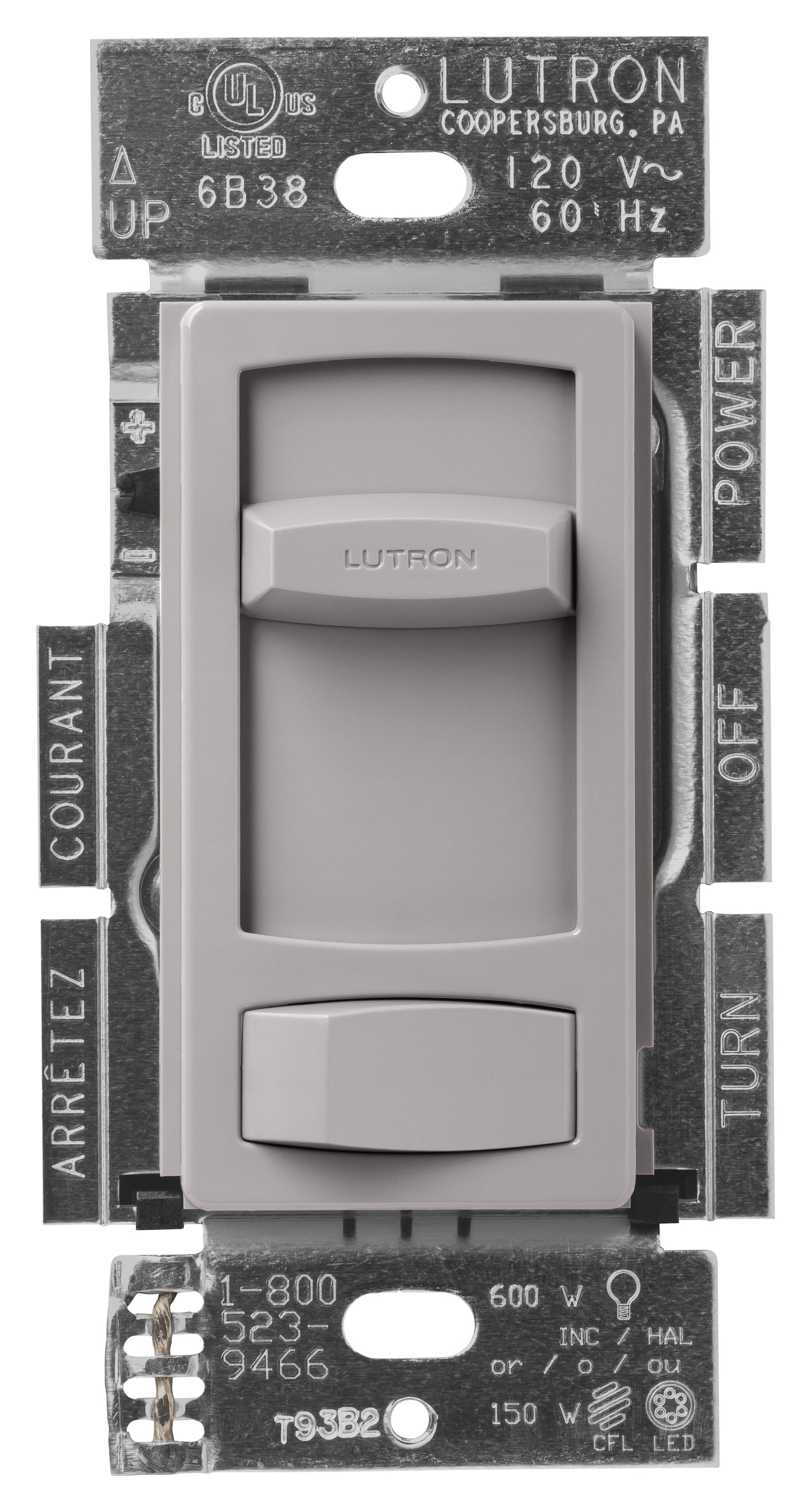 Lutron Skylark Contour Dimmer Control | Single Pole / 3-Way | CTCL-153P