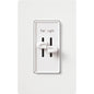 Lutron Skylark Dual Dimmer & 3-Speed Fan Control - 300W Inc/Hal 1.5A Fan | S2-LFSQH