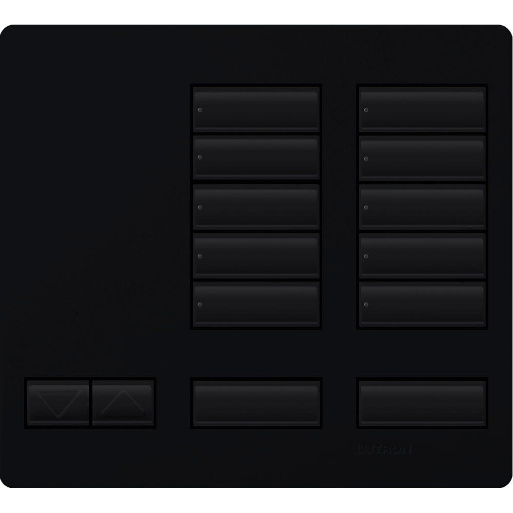 Replacement Faceplate for Lutron HomeWorks Tabletop 10 Button Keypad | LFK-T10RL