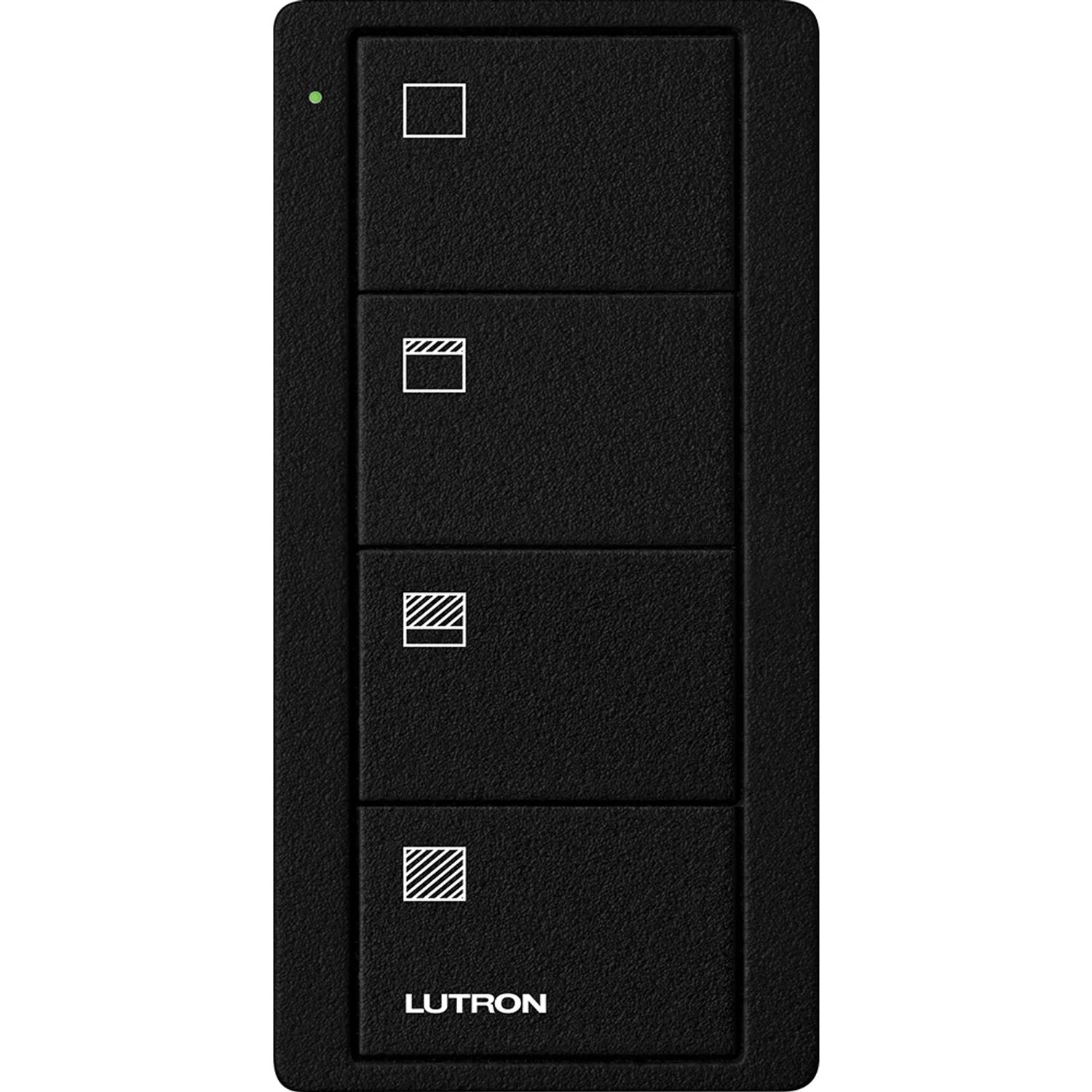 Lutron 4-Button, Scene Control, Pico Smart Remote, with Shade Icons | PJ2-4B-TMN-S31