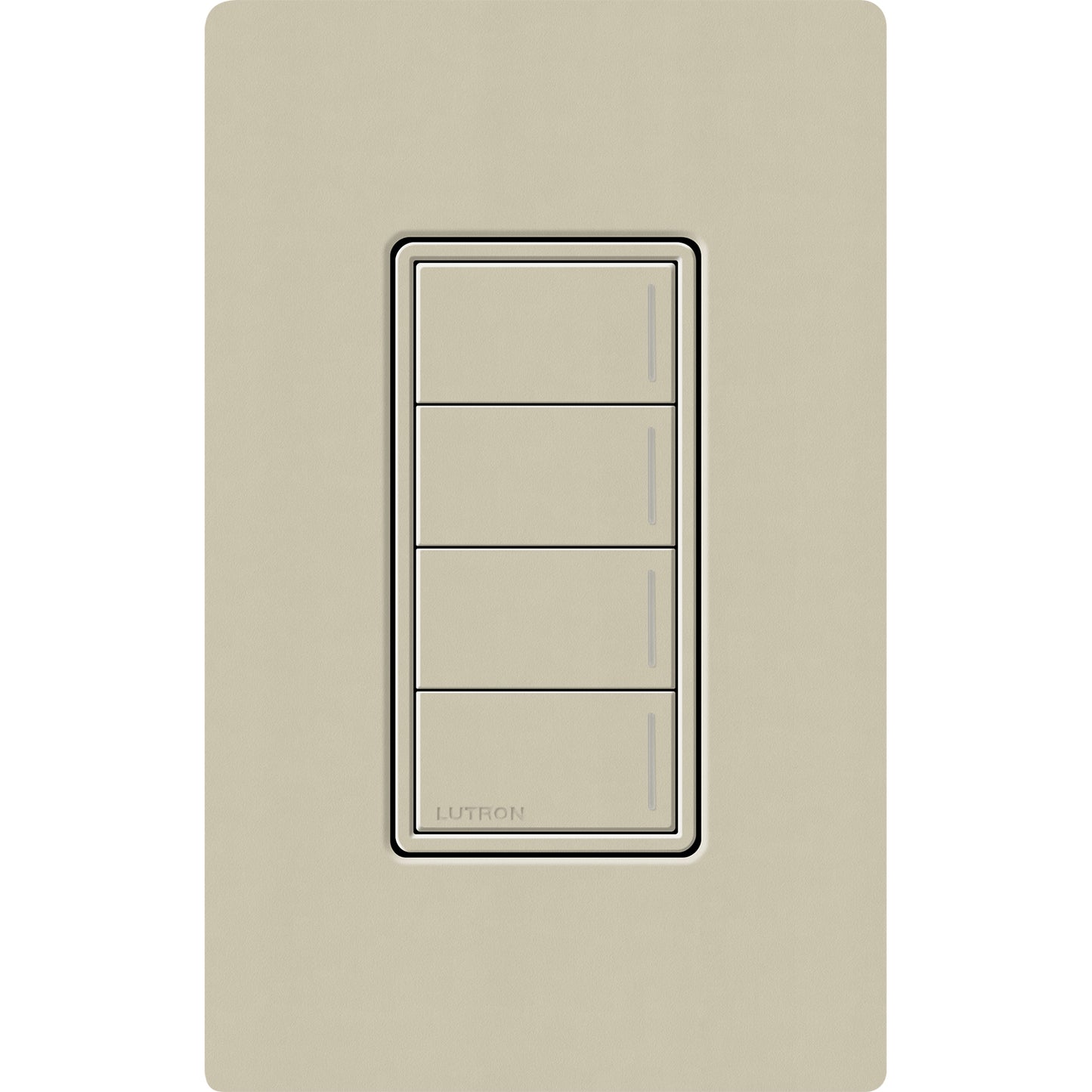 Lutron RadioRA3 4-Button Sunnata Keypad | RRST-W4B-XX