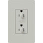 Lutron Dual Dimming Tamper-Resistant Receptacles - Satin Color 20A 120/125V | SCR-20-DDTR-XX