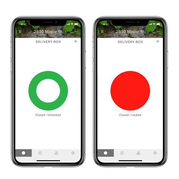 Yale Kent Delivery Box - App Control - Wi-Fi | YRBB-MD-KT-CB1-GRY