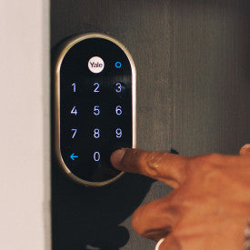 Nest × Yale Lock Deadbolt - Keypad - Key-Free - Nest/Google | RB-YRD540-WV
