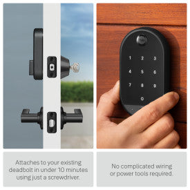 Yale Approach Retrofit - Keypad + Fingerprint - Wi-Fi | B-YRR110-F-WF1-N