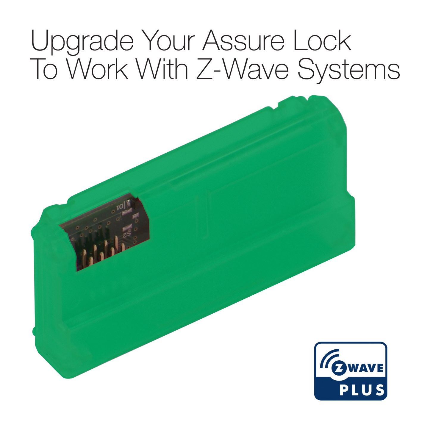 Marketing image of the Yale Assure Smart Lock Module – Z-Wave Plus | AYR202-ZWV