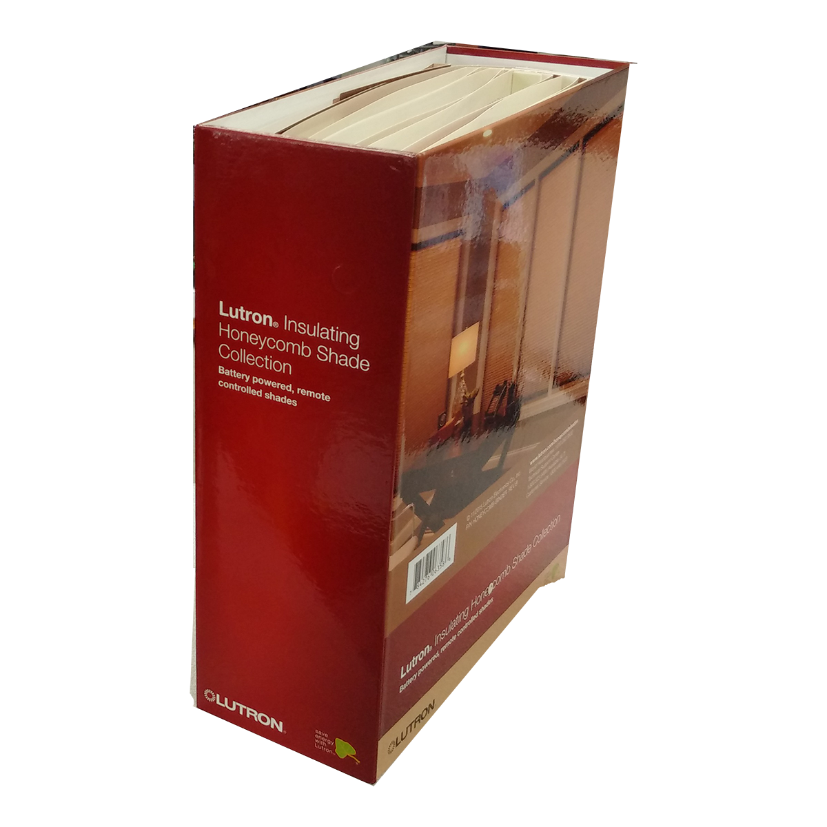 Product Display Visual of the SKU: ARCH-HC-BNDR for Marketing of theLutron Architectural Honeycomb Binder | ARCH-HC-BNDR