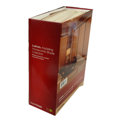 Photo of Simply Controlled SKU - Lutron Architectural Honeycomb Fabric Binder | ARCH-HC-BNDR