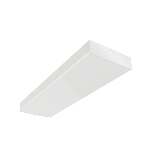Helios - 2FT Wrap Around Fixture - Selectable Wattage 12/15/18/22W - Selectable CCT 3500/4000/5000K - 120-347V - White Finish — Title: Default Title