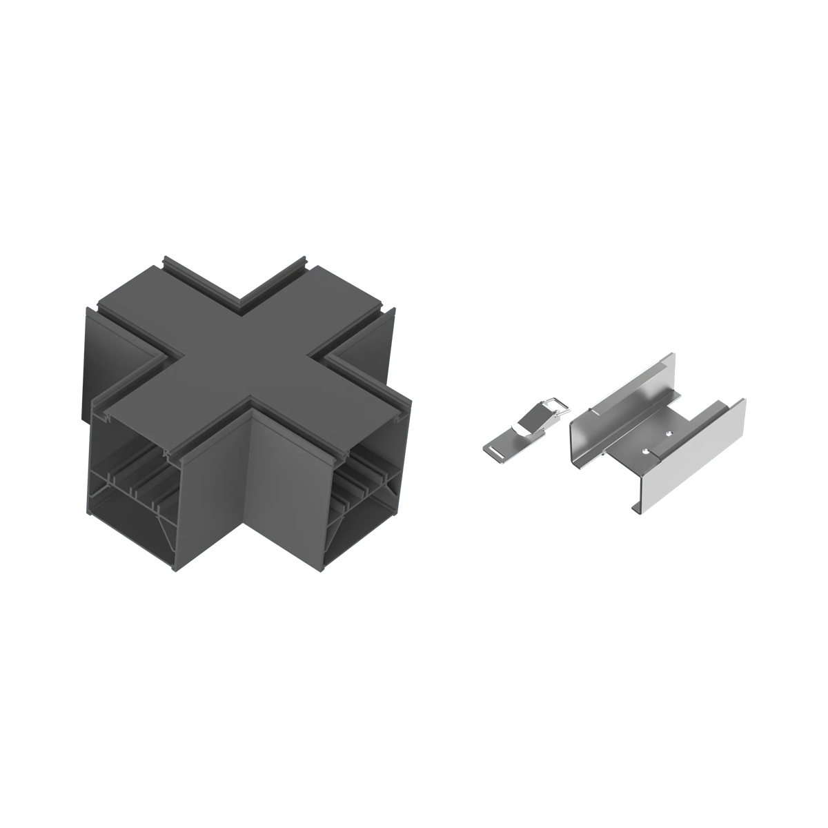 Reno X Connector for Architectural Strip 

White Finish | RENO-TLSN-MCCT-X-WH-G2 / R39425, R39437