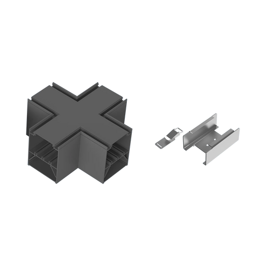 Reno X Connector for Architectural Strip 

White Finish | RENO-TLSN-MCCT-X-WH-G2