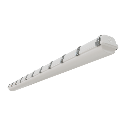 Mako - 8FT Vapor Tight - Selectable Wattage 60/80/100W - Selectable CCT 35K/40K/50K - 120-347V - White Finish — Title: Default Title