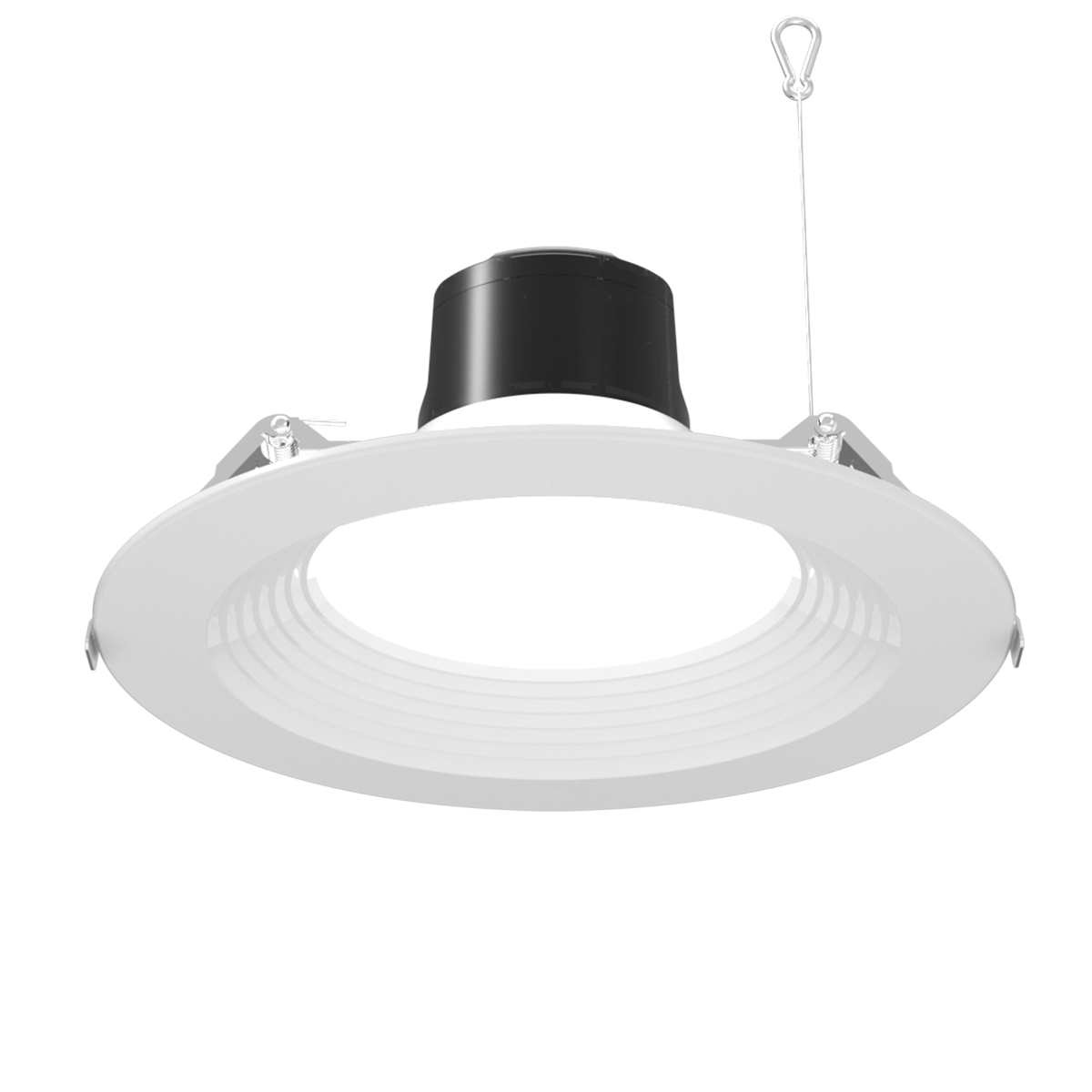 Zeta - 10" Commercial Downlight - Selectable Wattage 22/34/45W - Selectable CCT 2700/3000/3500/4000/5000K - 120-347V - White Finish — Title: Default Title