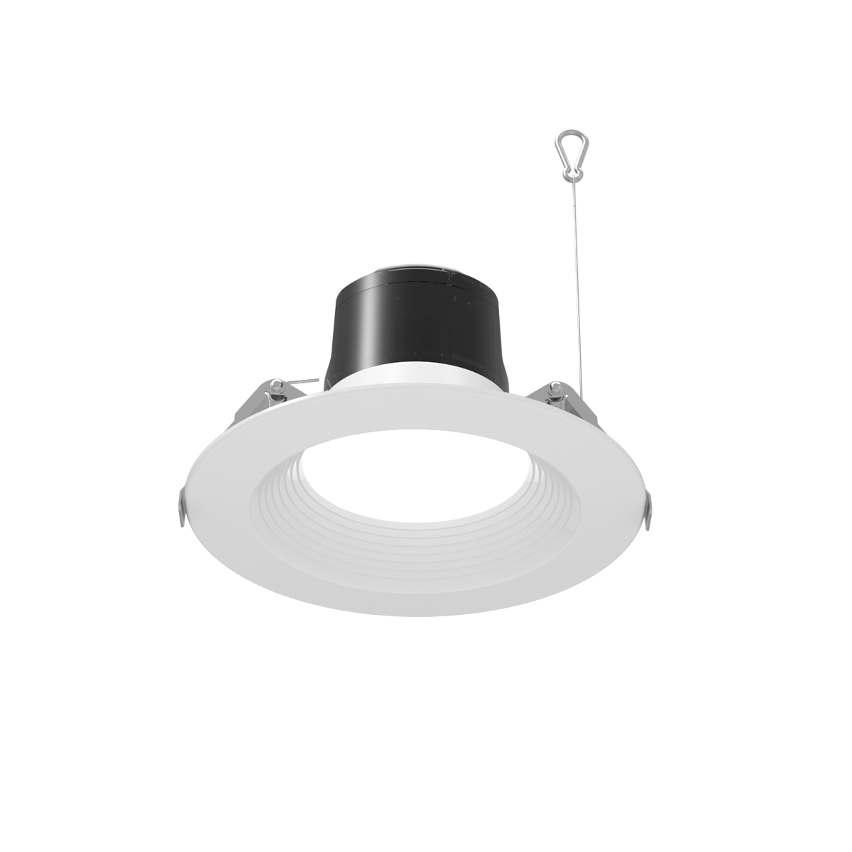 Zeta - 6" Commercial Downlight - Selectable Wattage 10/16/27W - Selectable CCT 2700/3000/3500/4000/5000K - 120-347V - White Finish — Title: Default Title