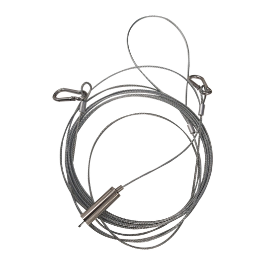 10FT Suspension kits for suspended fixture installation — Title: Default Title