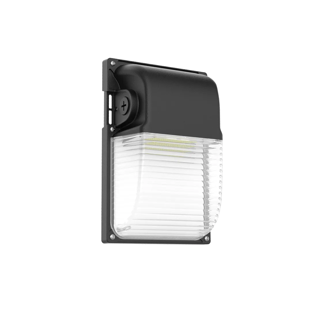 Reno OPS - Mini Wall Pack G2 | Selectable Wattage 15/20/30W | Selectable CCT 3000/4000/5000K | Integrated Photocell | 120-347V | RENO-WP-30W-MW-MCCT-SEN-G2 / R51019, R51020 — Color: Black